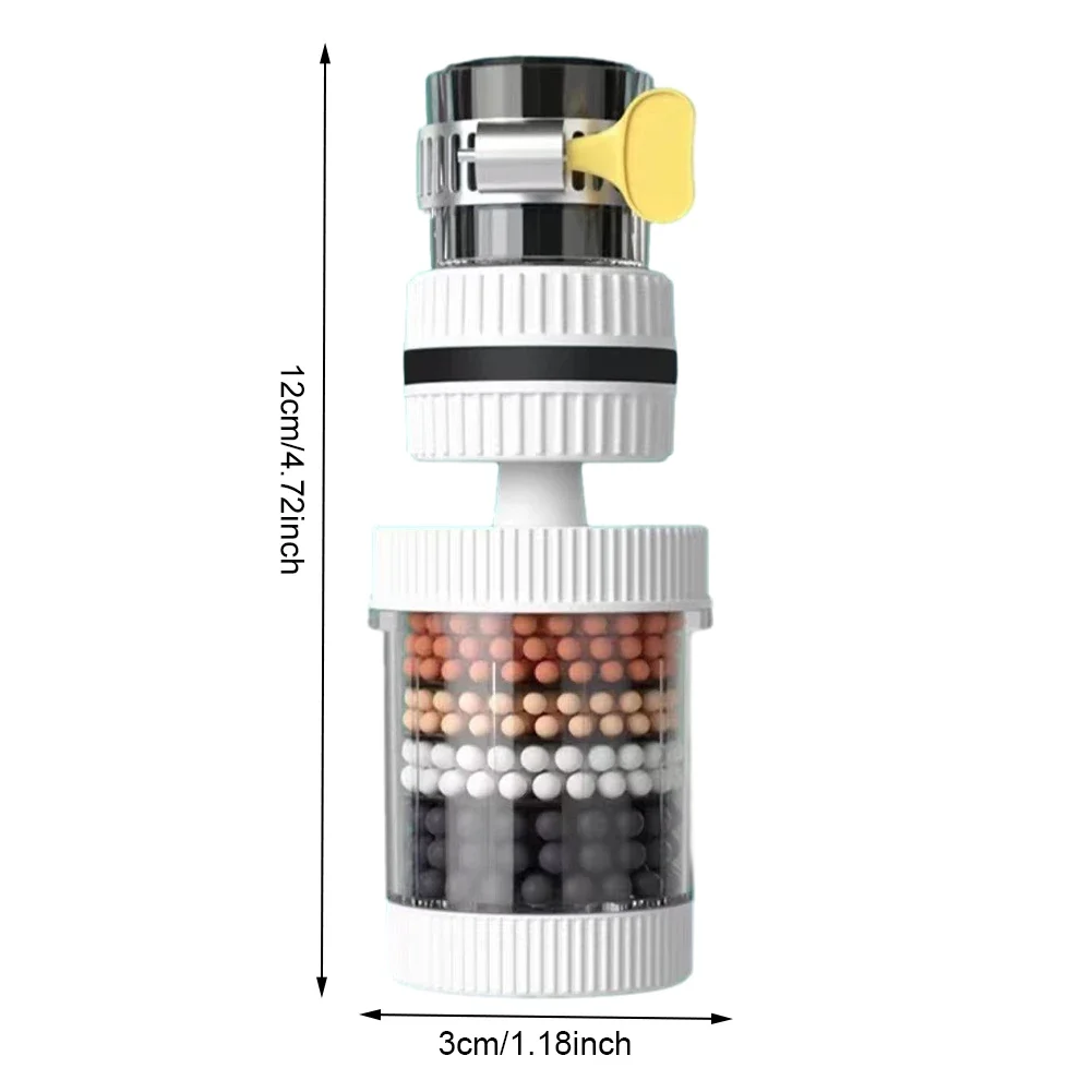 Plumbing - Universal ก๊อกน้ํา 6 ชั้นก๊อกน้ํากรองน้ําแตะ Splash-proof Water