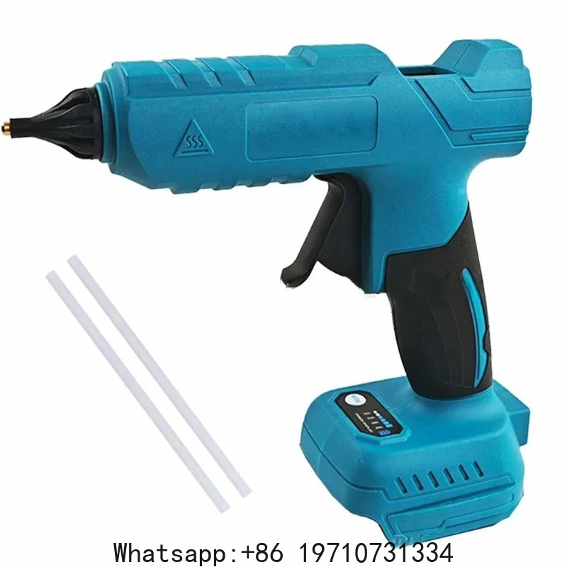 Hot Melt Glue Gun Cordless - ปืนเชื่อมกาวร้อนไร้สาย 11 มม. ใช้ได้กับแบตเตอรี่ Makita 18V