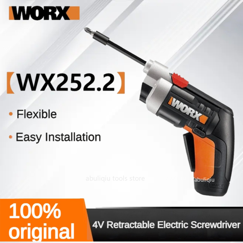 Electric Screwdriver Rechargeable Usb - Worx WX252.2ไขควงไฟฟ้าขนาดเล็ก4V, ชุดไขควงไฟฟ้าไร้สายอัจฉริยะปรับขนาดได้ชุดขับสกรูชาร์จไฟ USB เครื่องมือเจาะ