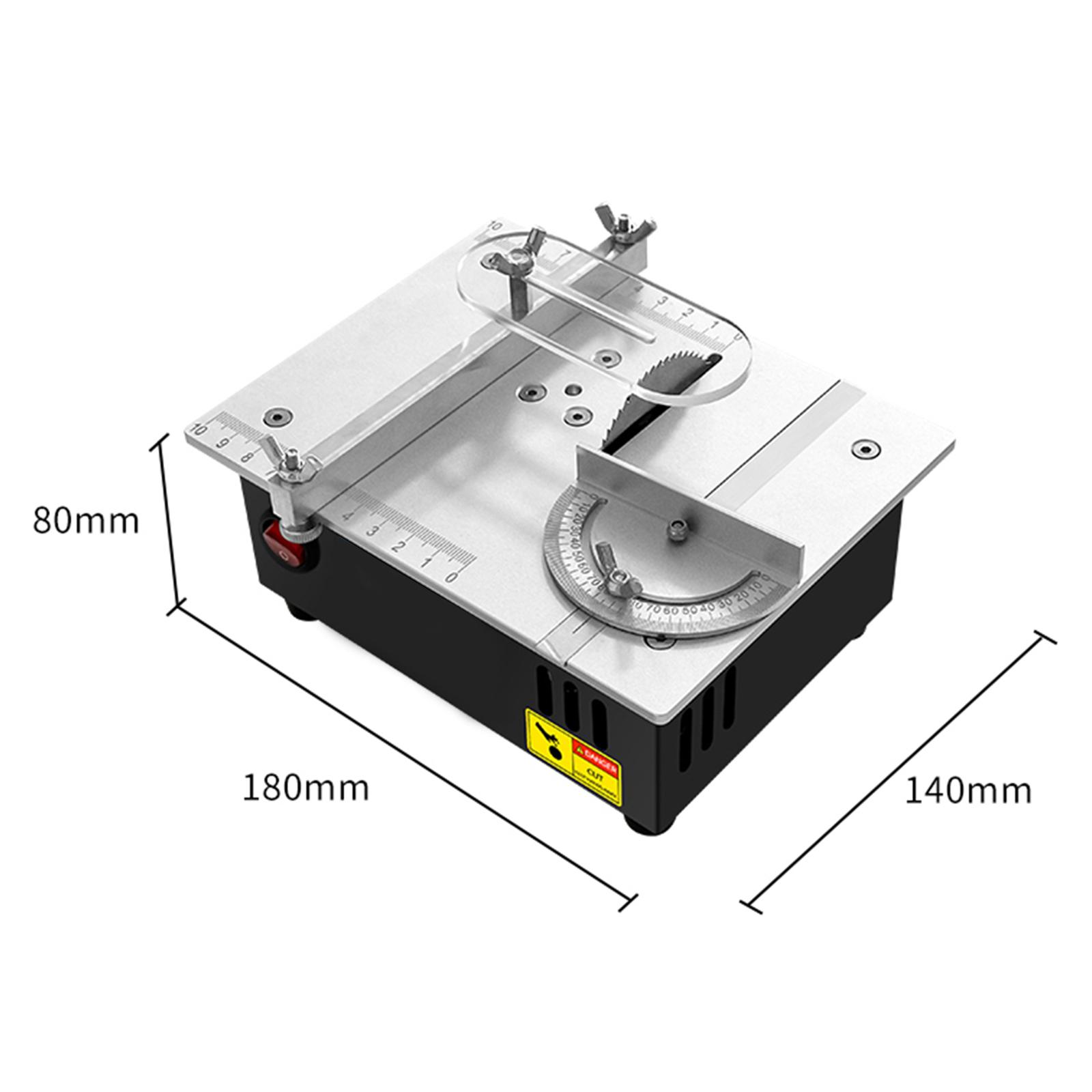Mini Table Saw For Woodworking - เลื่อยตัดไม้ขนาดเล็กแบบ DIY สำหรับงานฝีมือ เครื่องมือตัดไม้ เลื่อยไฟฟ้าสำหรับงานไม้ เลื่อยตั้งโต๊ะสำหรับงานฝีมือ
