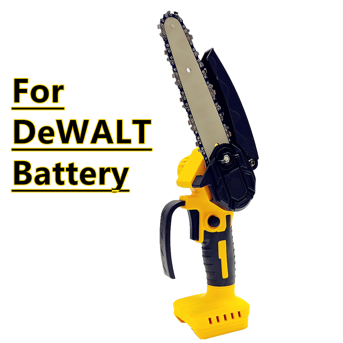 Mini Electric Chainsaw 6 Inch - Fit สําหรับ DeWALT 18V 20V แบตเตอรี่ไร้สาย