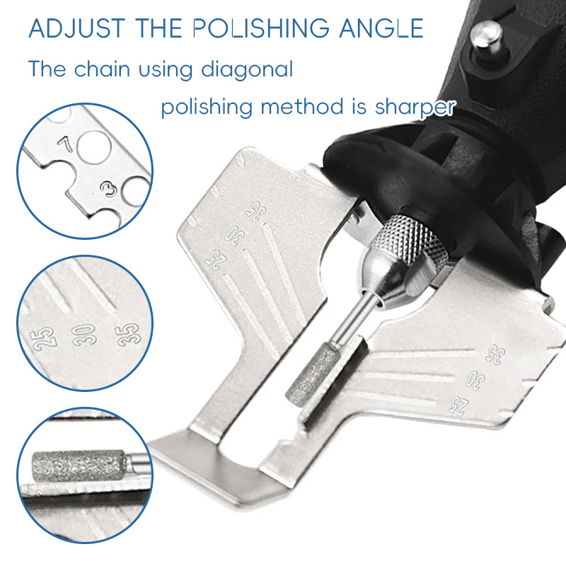 Reciprocating Saw Attachment Drill - ชุดเครื่องมือลับคมเลื่อยโซ่ไฟฟ้า ชุดอุปกรณ์ขัดเงา ชุดเครื่องมือเลื่อยโซ่ ชุดอุปกรณ์เสริมสำหรับสว่านโรตารี่
