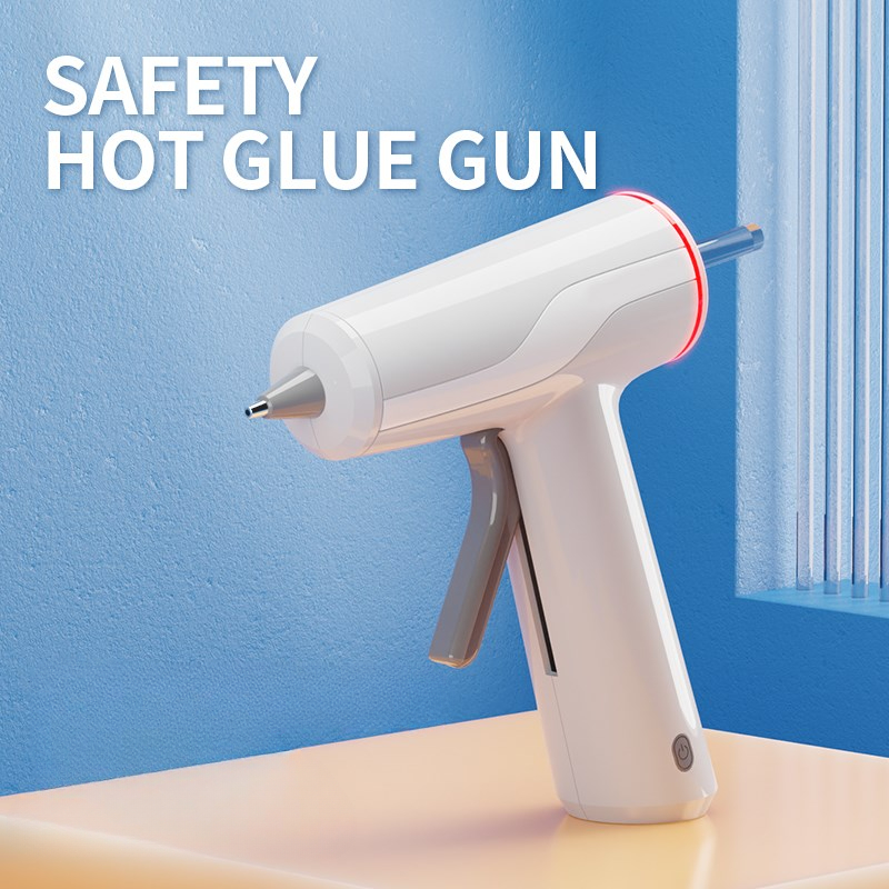Hot Melt Glue Gun Cordless - ปืนกาวร้อนไร้สายขนาดเล็ก อุณหภูมิสูง เครื่องมือซ่อมแซมไฟฟ้า DIY เครื่องมือไฟฟ้าแบบเสียบปลั๊ก สำหรับใช้ในบ้าน