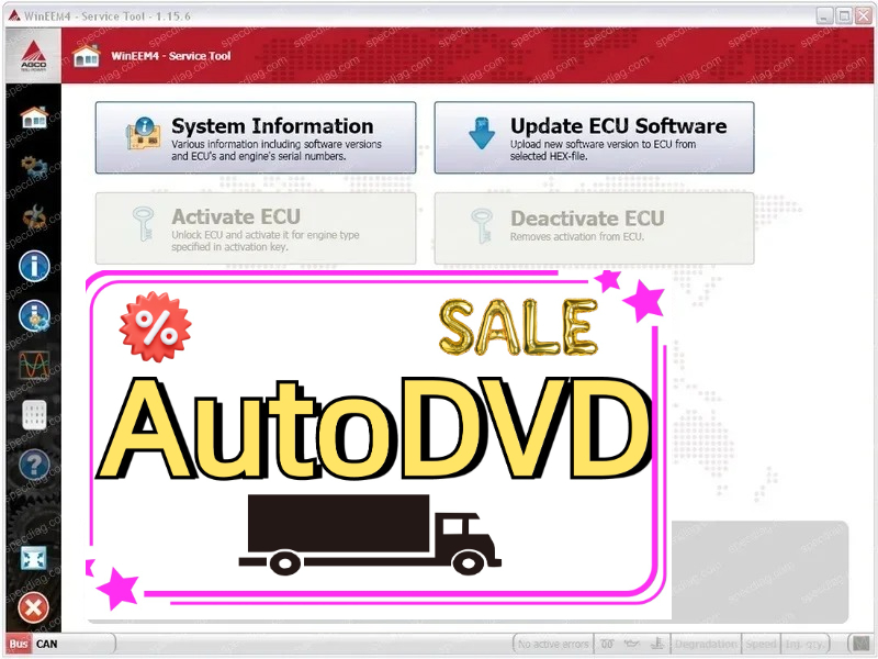 Power Tools - AutoDVD AGCO SISU Power WinEEM4 เครื่องมือบริการ