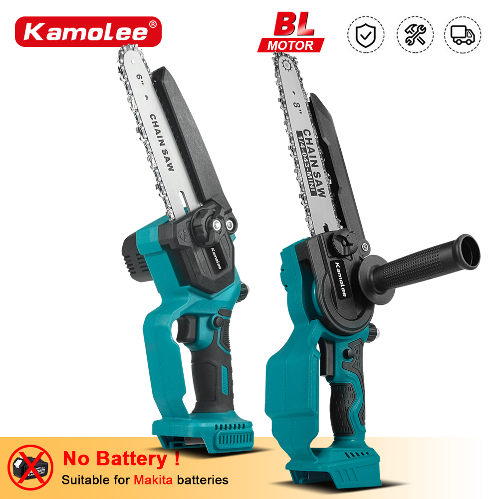 Mini Electric Chainsaw 6 Inch - Kamolee 6 นิ้ว 8 นิ้ว Mini