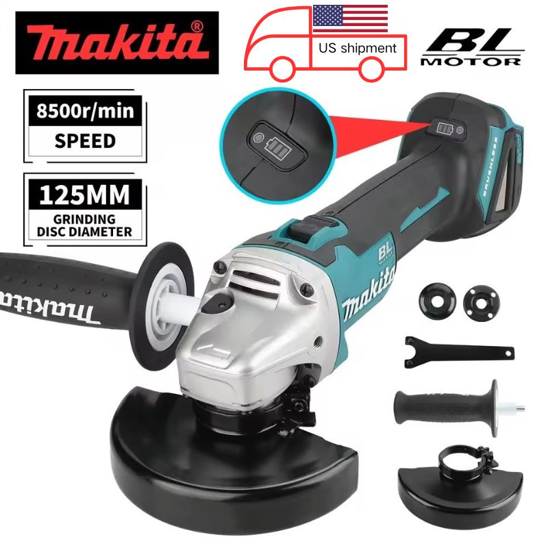 Brushless Angle Grinder Battery Powered - มากีต้า DGA404 18V เครื่องเจียรมุมไฟฟ้าแบบไร้แปรงถ่าน 125 มม.