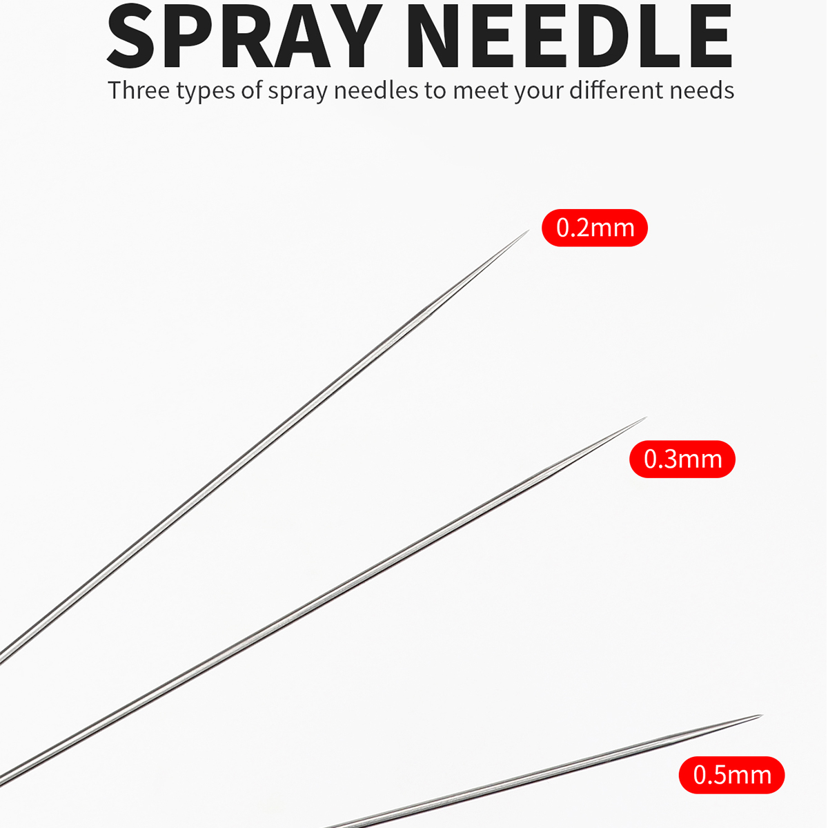 3pcs ชุด 0.2/0.3/0.5mm Airbrus - Airbrush Kit With Mini Compressor บทวิจารณ์และราคา