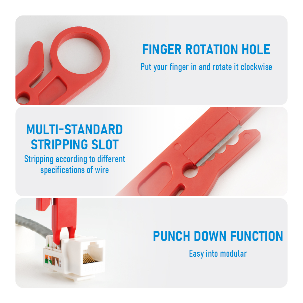 1 แพ็ค / 3 แพ็ค ที่ปอกสายไฟพร้ - Automatic Wire Stripper Cutter บทวิจารณ์และราคา