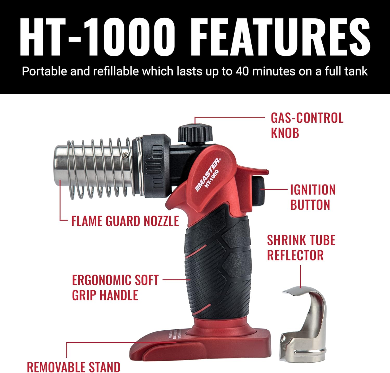 ปืนเป่าลมร้อนแบบพกพาไร้สาย ใช้ - Cordless Heat Gun For Shrink Tubing บทวิจารณ์และราคา