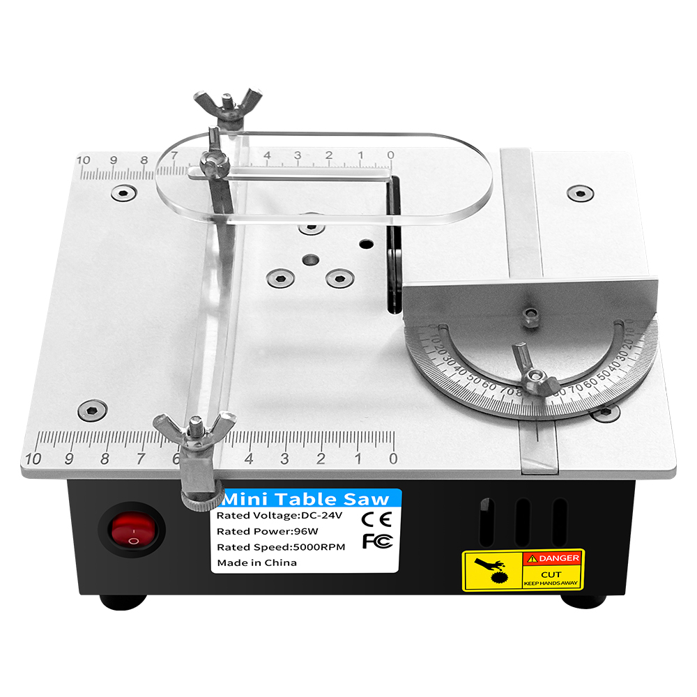DC24V ครัวเรือนขนาดเล็กงานไม้ต - Mini Table Saw For Woodworking บทวิจารณ์และราคา