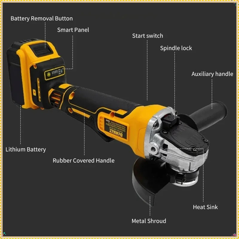 เครื่องเจียรไร้สาย Dewalt DCG4 - Brushless Angle Grinder Battery Powered บทวิจารณ์และราคา