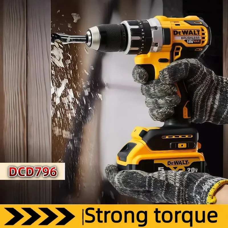 สว่านกระแทกไร้สาย Dewalt รุ่น  - Brushless Cordless Electric Drill 18V บทวิจารณ์และราคา