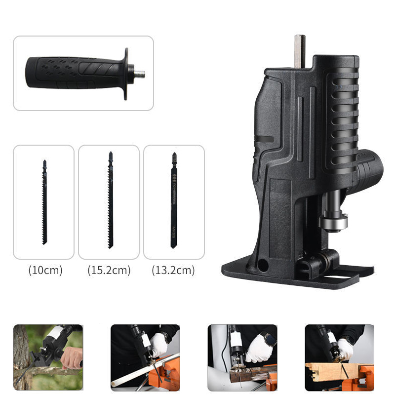 สว่านไฟฟ้าแบบมือถือ พร้อมเลื่อ - Reciprocating Saw Attachment Drill บทวิจารณ์และราคา