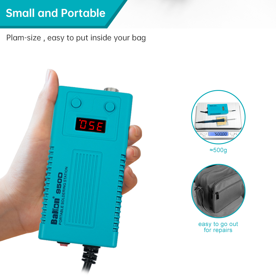 สถานีบัดกรี Bakon BK950D รุ่น  - Digital Soldering Station T12 บทวิจารณ์และราคา