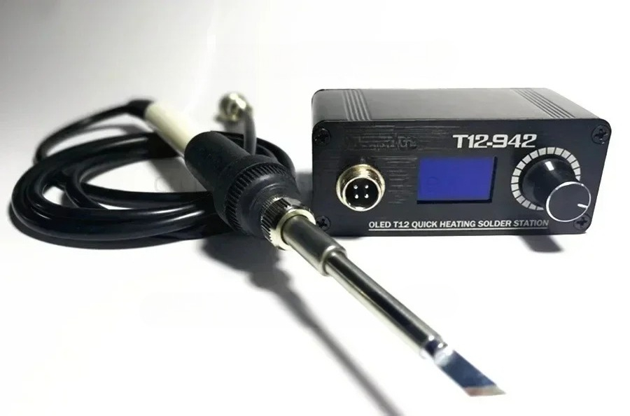 MINI T12 STC OLED สถานีบัดกรีด - Digital Soldering Station T12 บทวิจารณ์และราคา