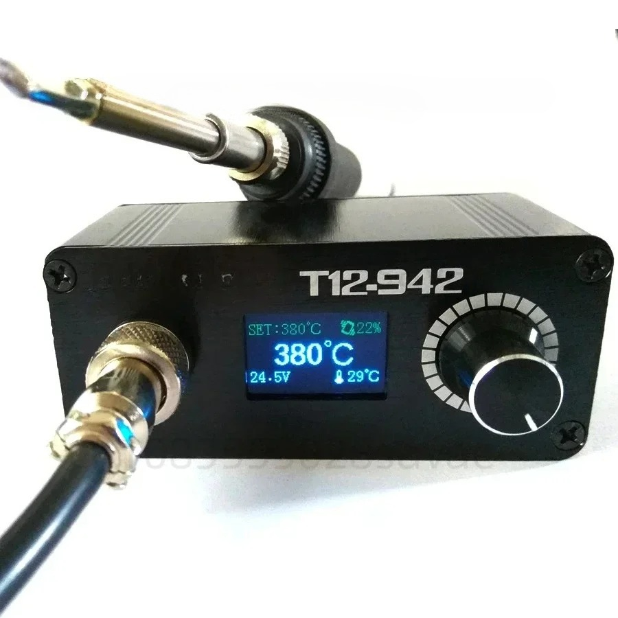 MINI T12 STC OLED สถานีบัดกรีด - Digital Soldering Station T12 บทวิจารณ์และราคา