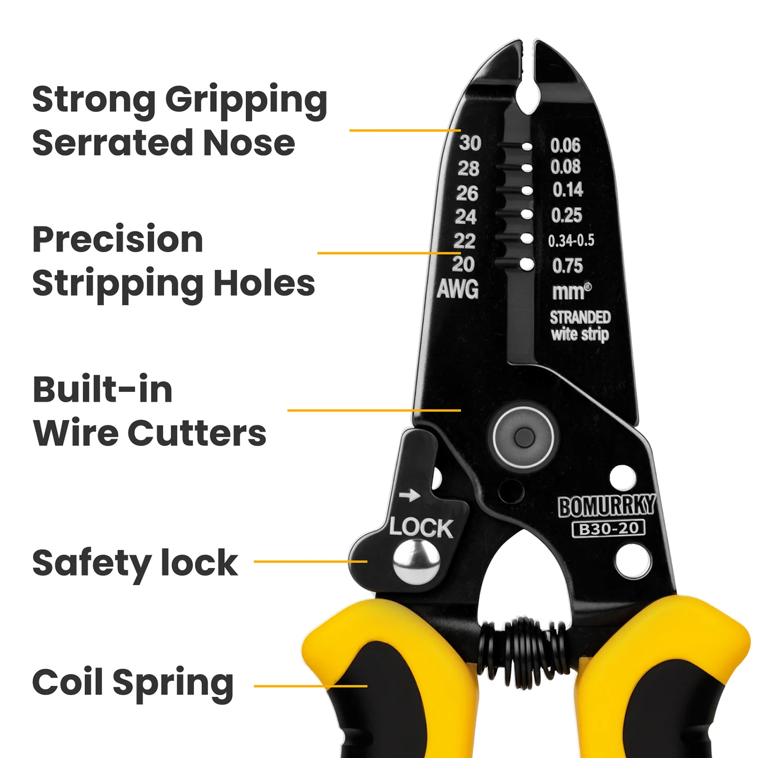 คีมปอกสายไฟอเนกประสงค์ ตัดสายไ - Automatic Wire Stripper Cutter บทวิจารณ์และราคา