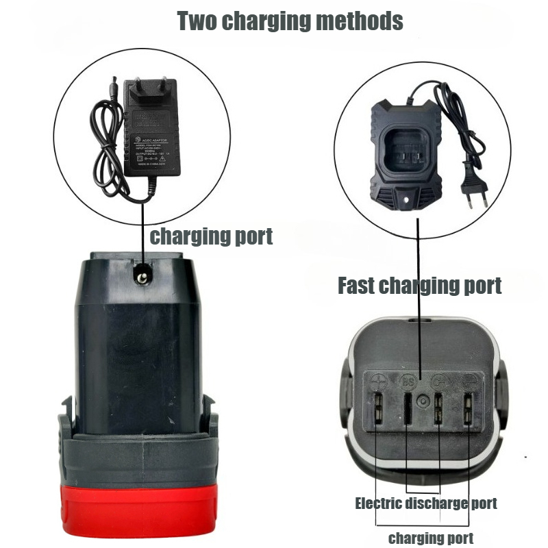 แบตเตอรี่ 16.8V/18V 2.0Ah สำหร - Brushless Cordless Electric Drill 18V บทวิจารณ์และราคา