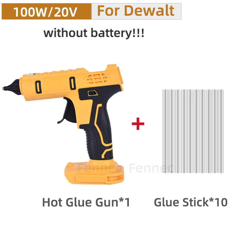 ปืนยิงกาวไฟฟ้าไร้สายแบบมือถือพ - Hot Melt Glue Gun Cordless บทวิจารณ์และราคา