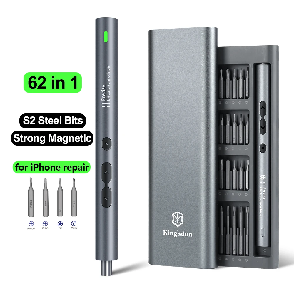 62/6 in 1 Precision ไขควงไฟฟ้า - Electric Screwdriver Rechargeable Usb บทวิจารณ์และราคา
