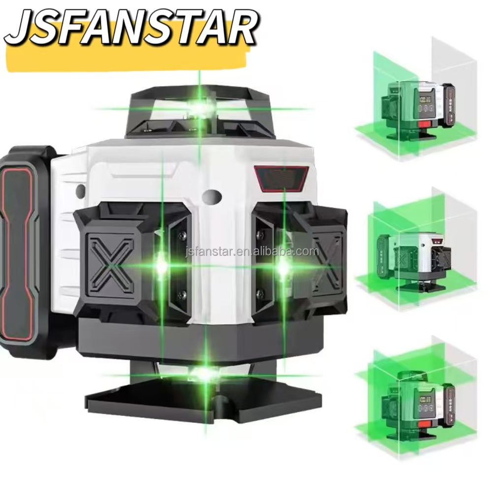 ระดับเลเซอร์สีเขียว ATVNew Dig - Laser Level 16 Lines 4D Green บทวิจารณ์และราคา