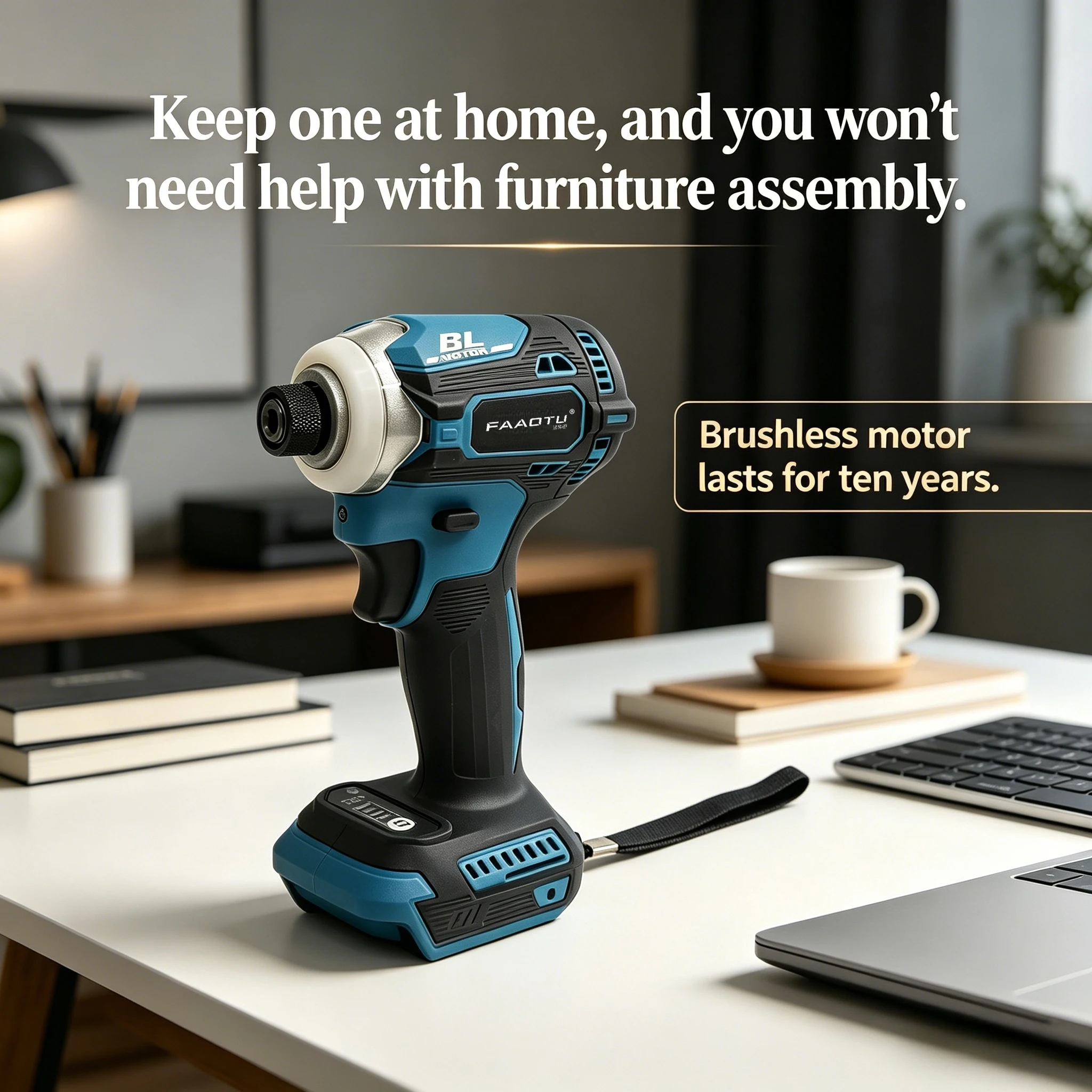 FAAOTU DTD171 สว่านกระแทกไร้สา - Brushless Cordless Electric Drill 18V บทวิจารณ์และราคา