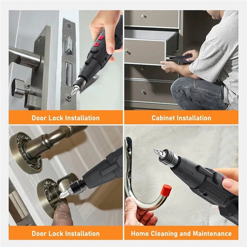 M11K-ชุดไขควงไฟฟ้าไร้สายพร้อมไ - Electric Screwdriver Rechargeable Usb บทวิจารณ์และราคา
