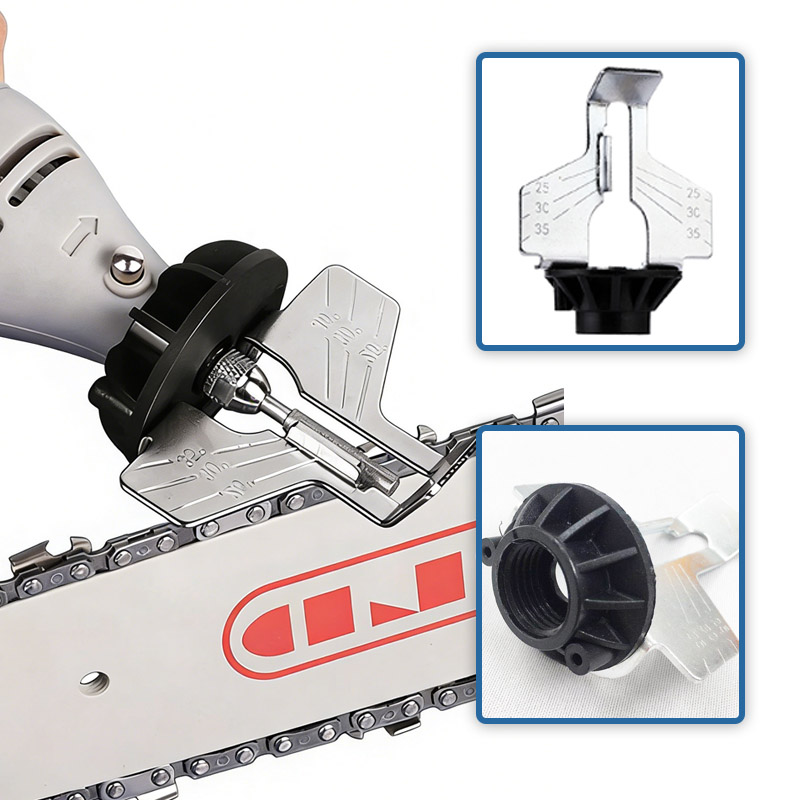 ชุดเครื่องมือลับคมเลื่อยโซ่ไฟฟ - Reciprocating Saw Attachment Drill บทวิจารณ์และราคา