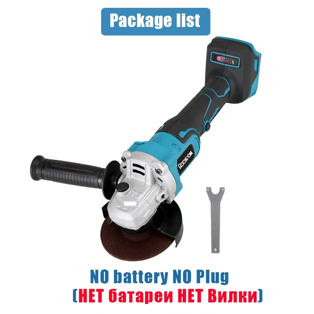 125/100 มม.เครื่องบดมุมBrushle - Brushless Angle Grinder Battery Powered บทวิจารณ์และราคา