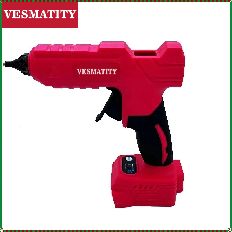 ปืนกาวร้อนไร้สายแบบไร้แปรงถ่าน - Hot Melt Glue Gun Cordless บทวิจารณ์และราคา