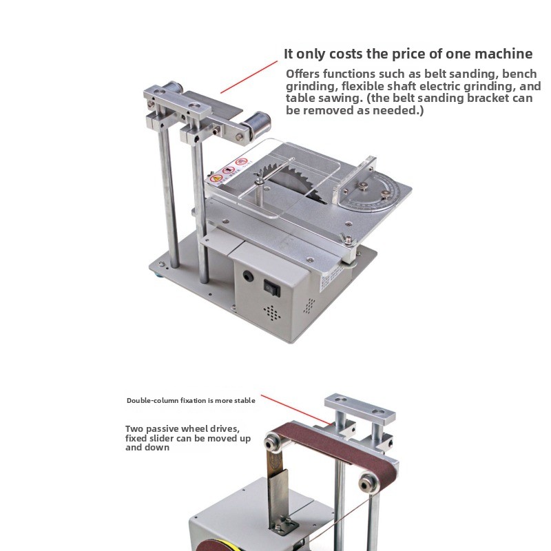 เลื่อยวงเดือนอเนกประสงค์สำหรับ - Mini Table Saw For Woodworking บทวิจารณ์และราคา