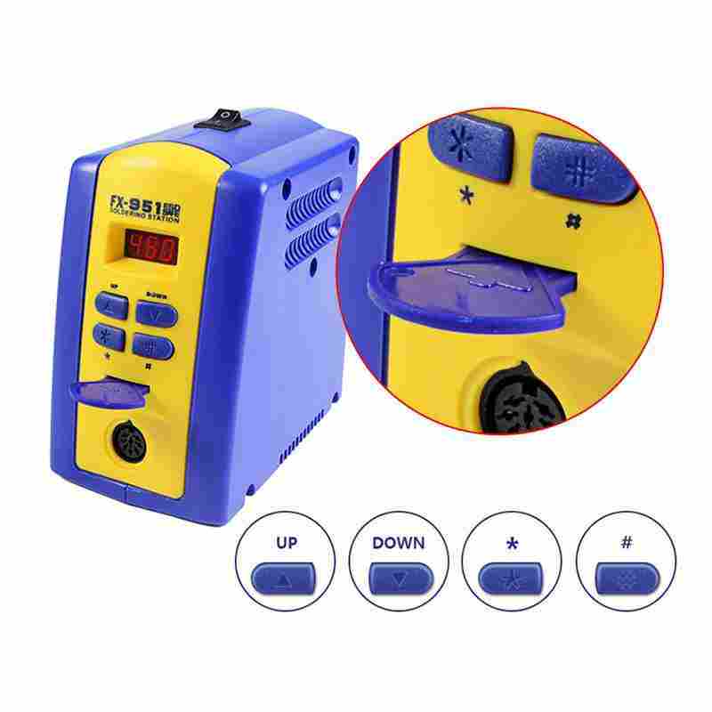 ดิจิตอล FX951 75W สถานีบัดกรี  - Digital Soldering Station T12 บทวิจารณ์และราคา