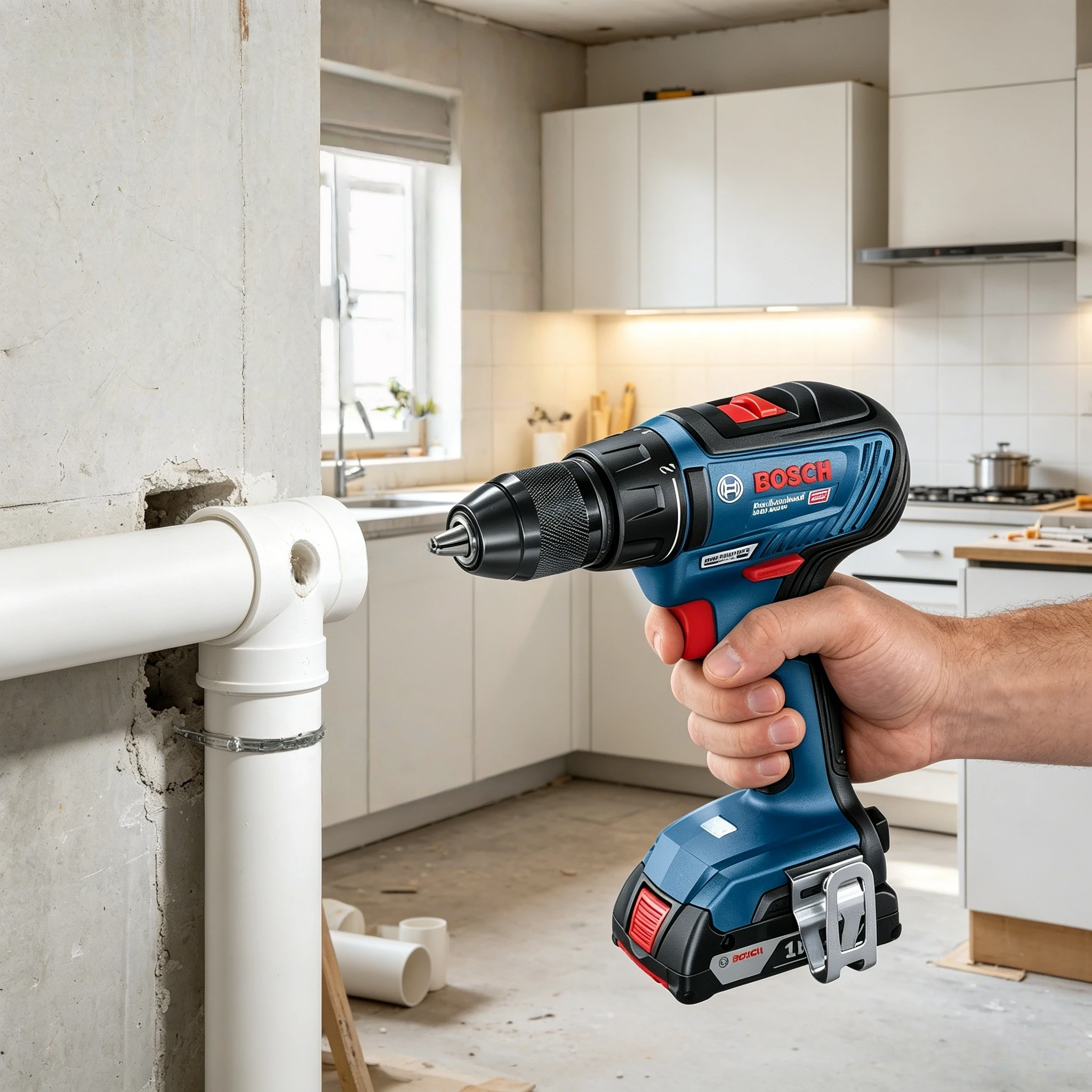 BOSCH GSR 18V-50 สว่านไร้สายแบ - Brushless Cordless Electric Drill 18V บทวิจารณ์และราคา