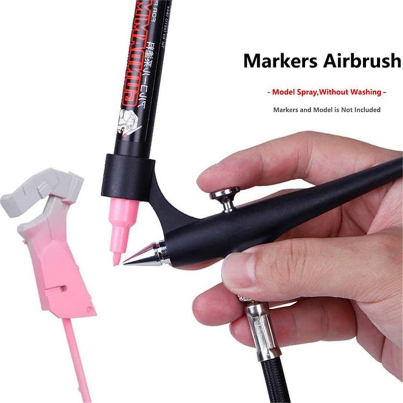 Airbrush ขนาดเล็กสําหรับปากกาม - Airbrush Kit With Mini Compressor บทวิจารณ์และราคา