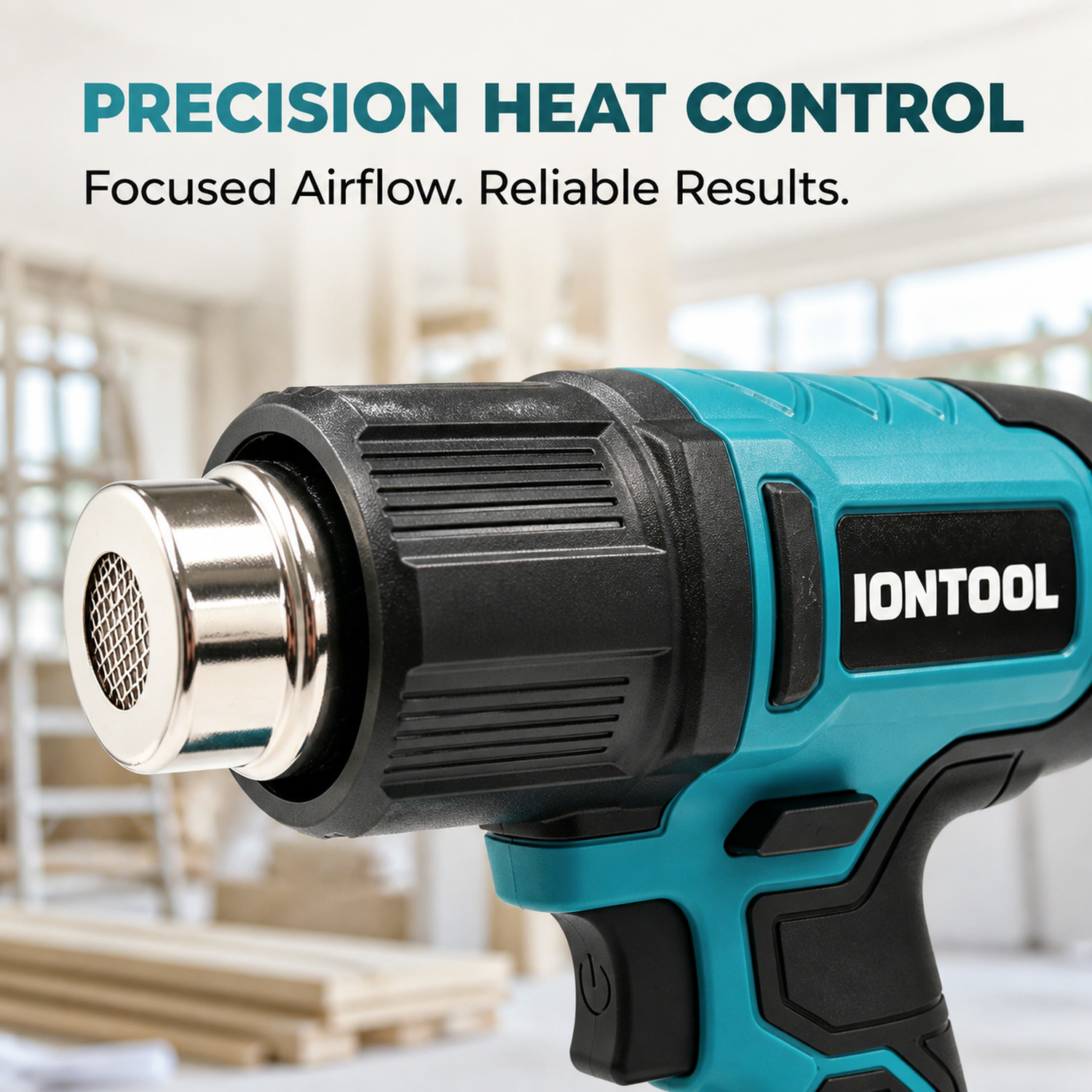 ไอออนทูล 250/500LPM 550 ℃   ปื - Cordless Heat Gun For Shrink Tubing บทวิจารณ์และราคา
