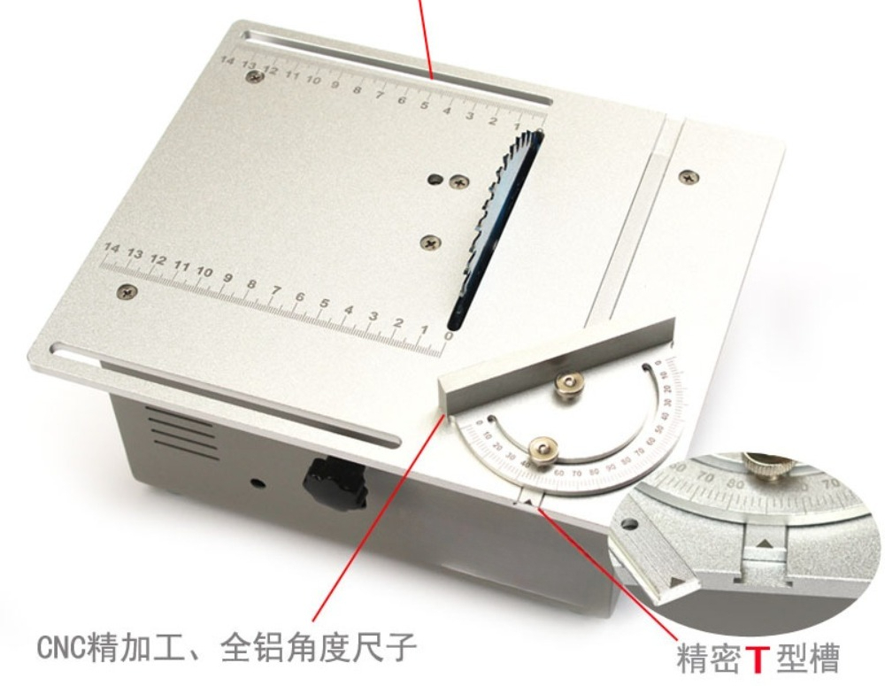 เลื่อยวงเดือนขนาดเล็กแบบพกพา 3 - Mini Table Saw For Woodworking บทวิจารณ์และราคา