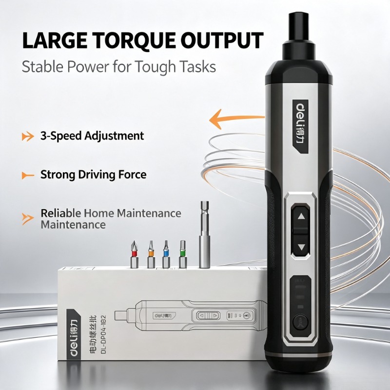 เดลี่ ชุดไขควงไฟฟ้าไร้สาย 4V 3 - Electric Screwdriver Rechargeable Usb บทวิจารณ์และราคา