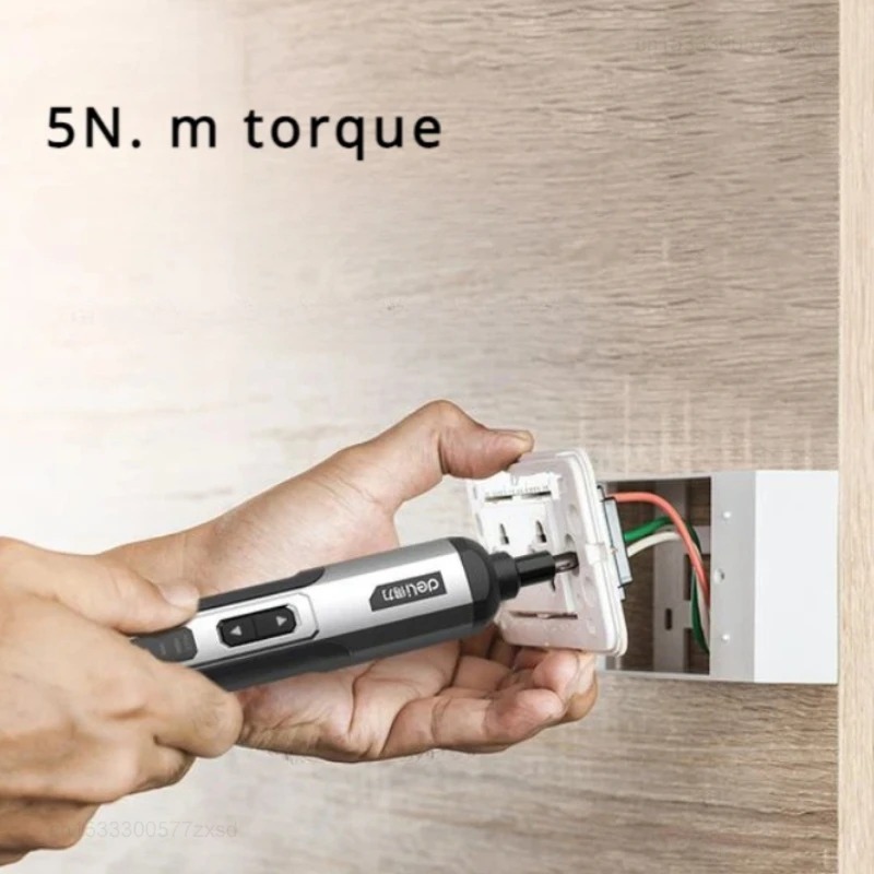 เดลี่ ชุดไขควงไฟฟ้าไร้สาย 4V 3 - Electric Screwdriver Rechargeable Usb บทวิจารณ์และราคา