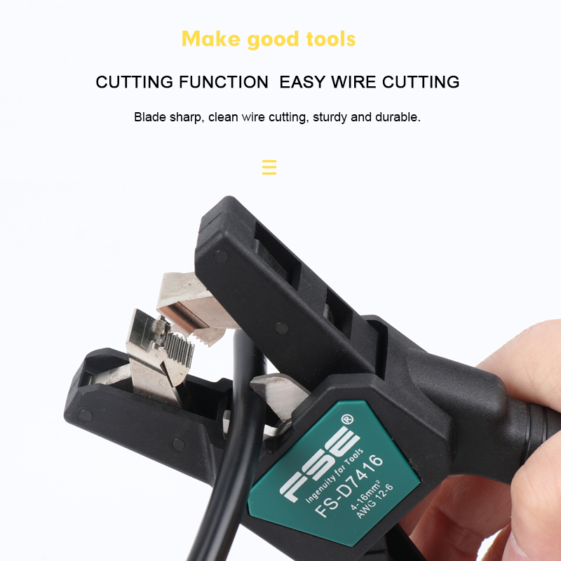 FSE-D7026 เครื่องปอกสายเคเบิล  - Automatic Wire Stripper Cutter บทวิจารณ์และราคา