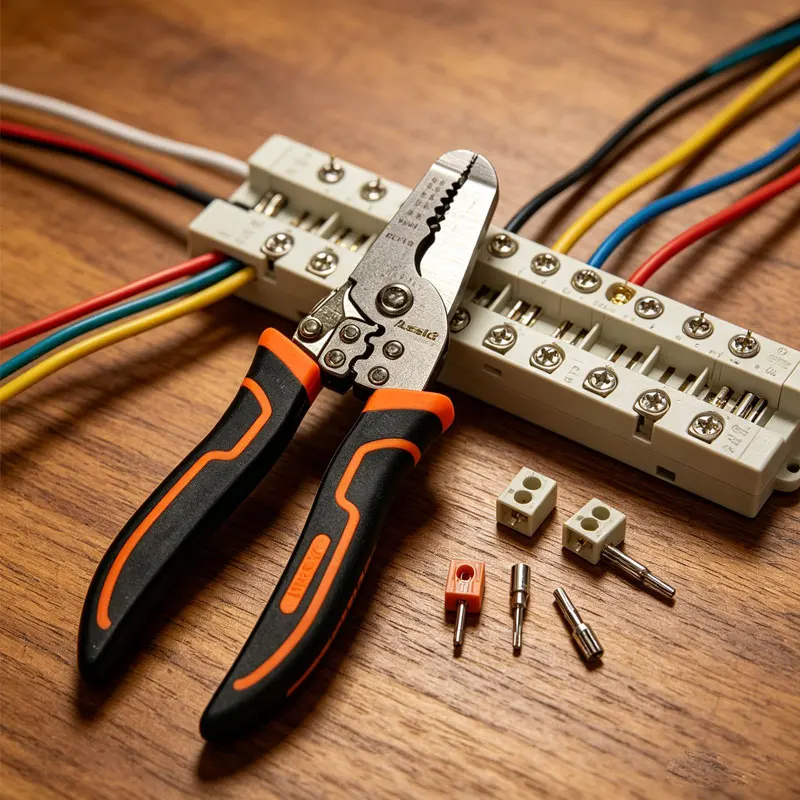 คีมปอกสายไฟอัตโนมัติ เครื่องตั - Automatic Wire Stripper Cutter บทวิจารณ์และราคา