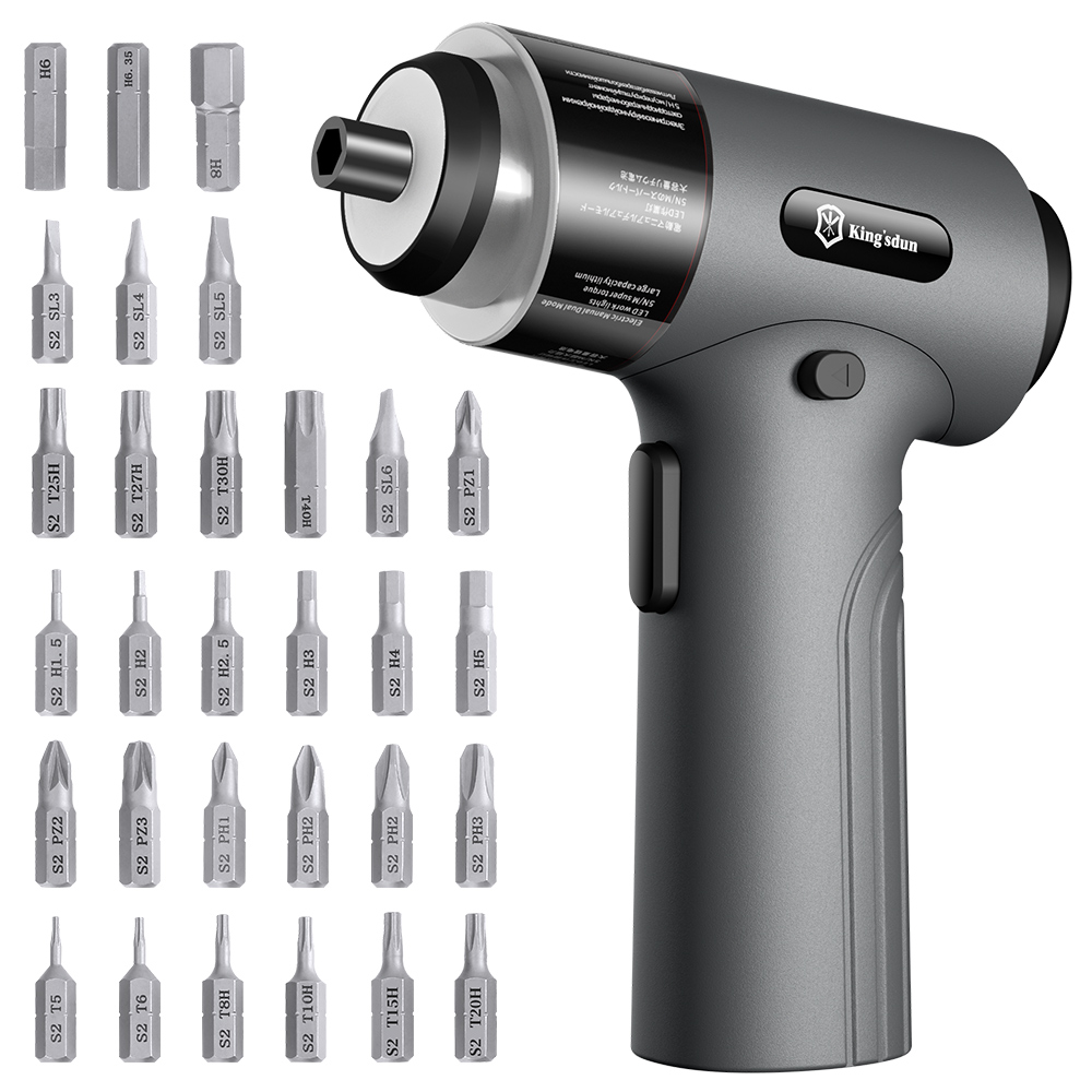 ไขควงไฟฟ้า35 in 1มีความแม่นยำใ - Electric Screwdriver Rechargeable Usb บทวิจารณ์และราคา