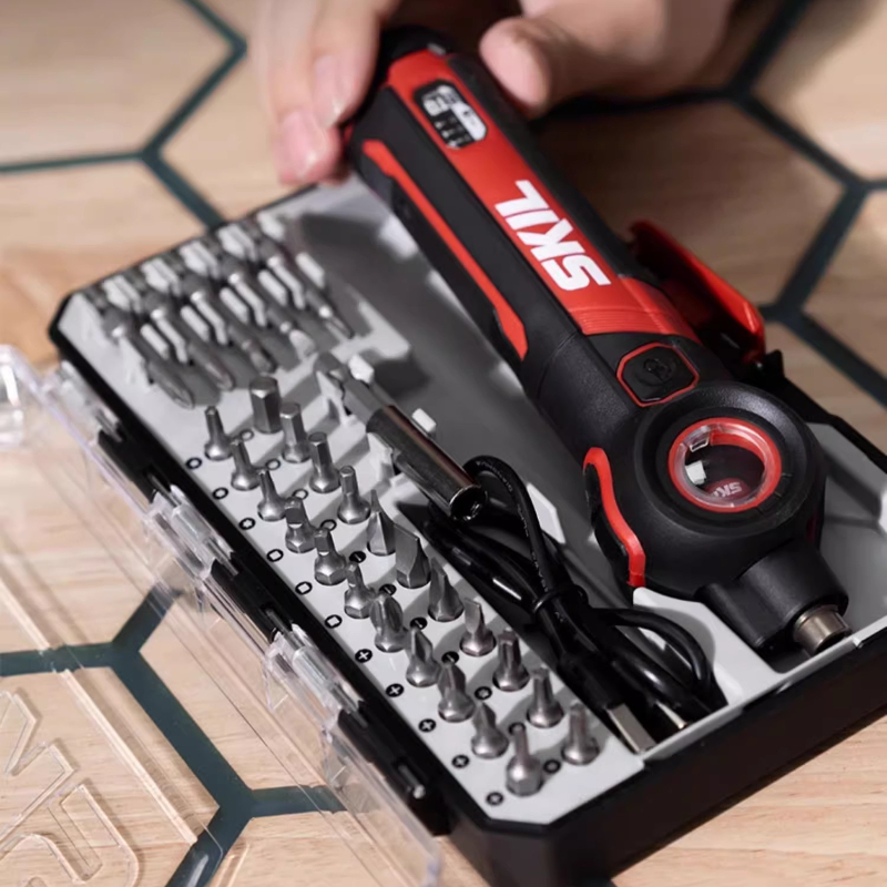 SKIL 5619 4V มินิไขควงไฟฟ้าชุด - Electric Screwdriver Rechargeable Usb บทวิจารณ์และราคา
