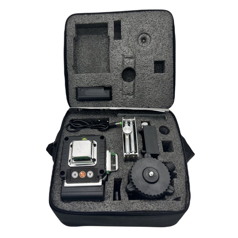 เครื่องวัดระดับเลเซอร์ 3 มิติ  - Laser Level 16 Lines 4D Green บทวิจารณ์และราคา