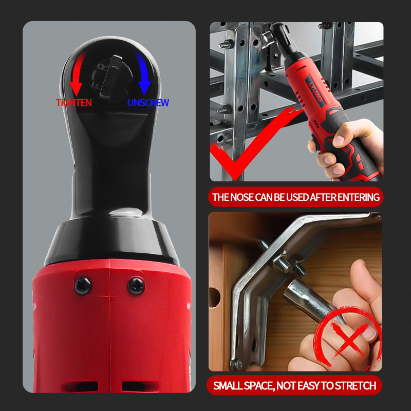 LYUWO 3/8 ชาร์จไฟฟ้า, ชุดวงล้อ - Electric Screwdriver Rechargeable Usb บทวิจารณ์และราคา