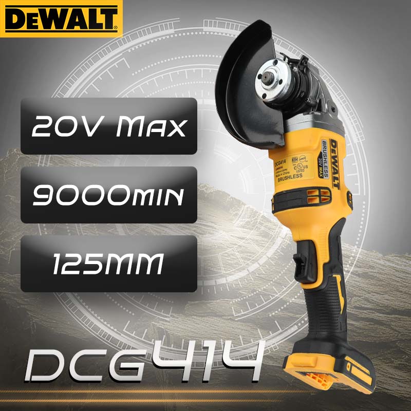 เครื่องเจียรมุมไร้สาย DEWALT D - Brushless Angle Grinder Battery Powered บทวิจารณ์และราคา