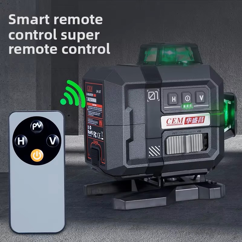 เครื่องวัดระดับเลเซอร์ไร้สาย C - Laser Level 16 Lines 4D Green บทวิจารณ์และราคา