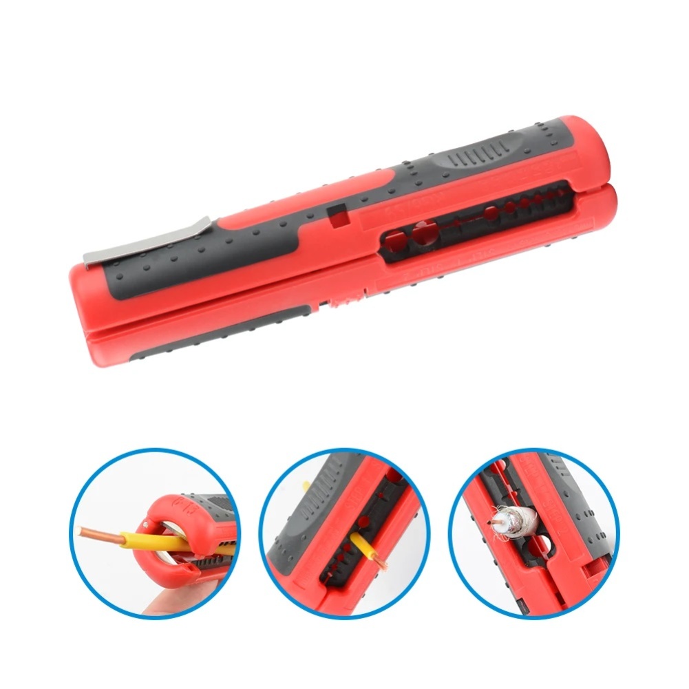 คีมตัดและปอกสายไฟอเนกประสงค์ ด - Automatic Wire Stripper Cutter บทวิจารณ์และราคา