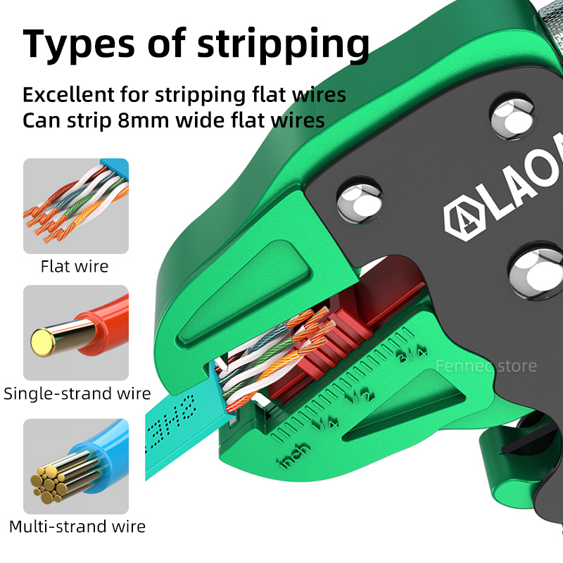 LAOA เครื่องมือปอกสายไฟ คีมตัด - Automatic Wire Stripper Cutter บทวิจารณ์และราคา