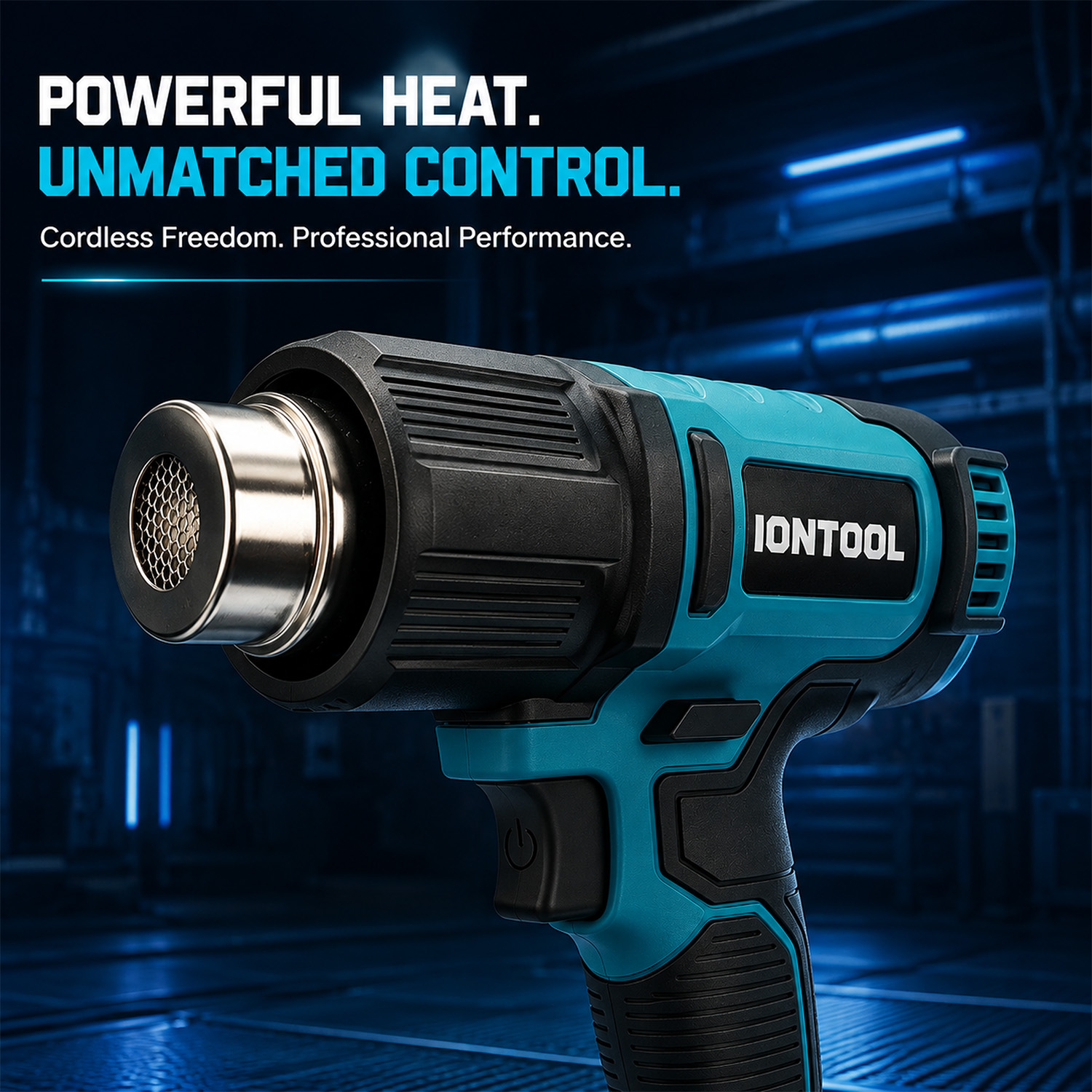 ไอออนทูล 550 ℃   ปืนลมร้อนไร้ส - Cordless Heat Gun For Shrink Tubing บทวิจารณ์และราคา