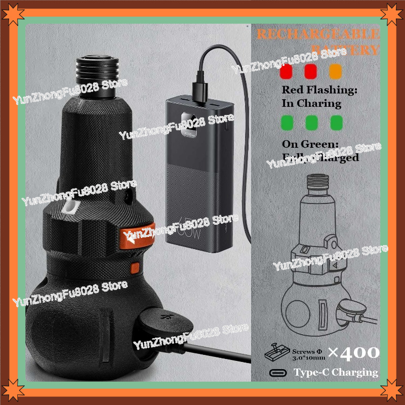 ไขควงไฟฟ้า 4V, 400 รอบต่อนาที, - Electric Screwdriver Rechargeable Usb บทวิจารณ์และราคา